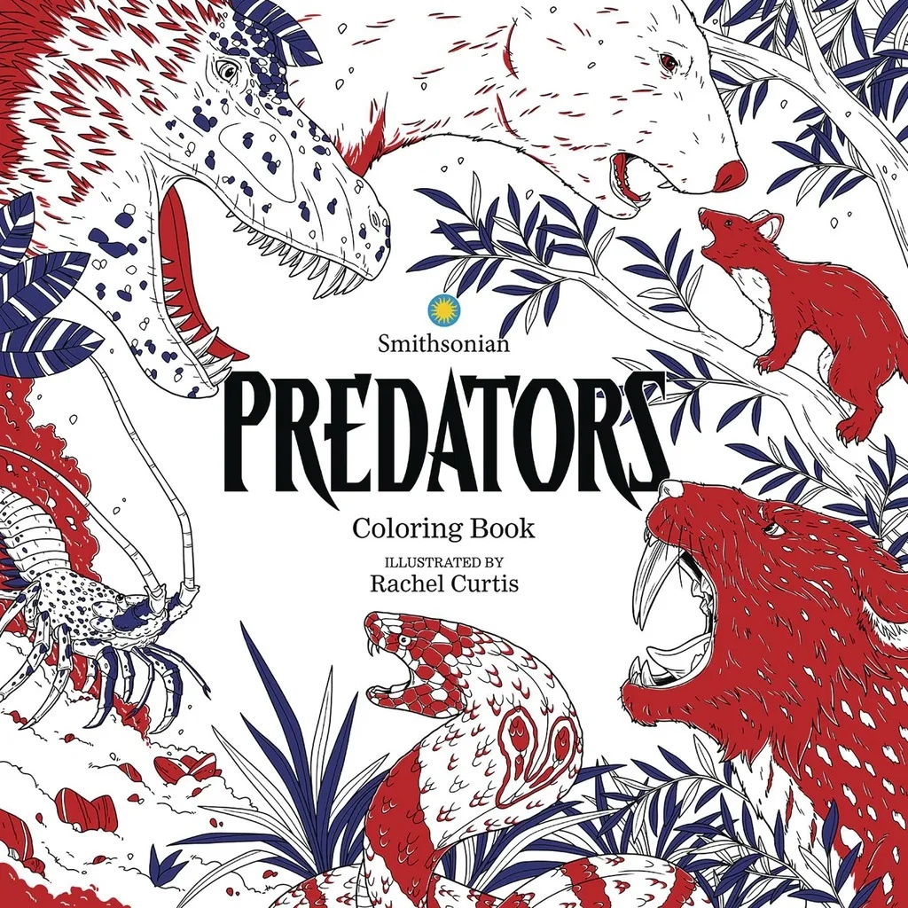 PREDATORS SMITHSONIAN COLORING BOOK