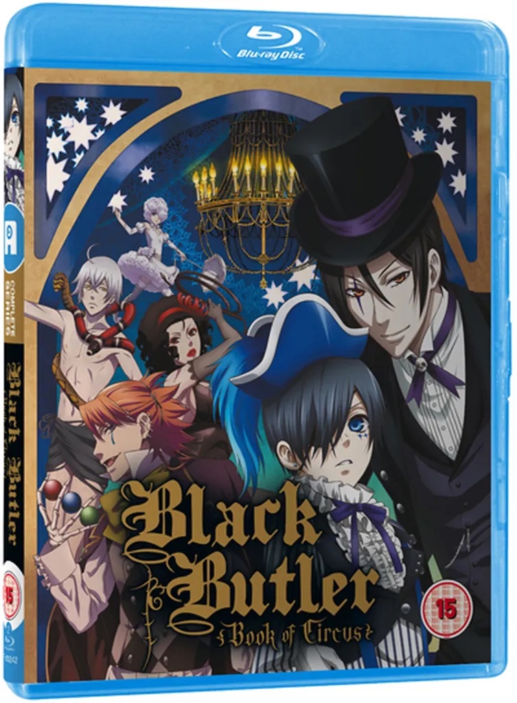BLACK BUTLER Season 3 Book Of Circus Blu-ray
