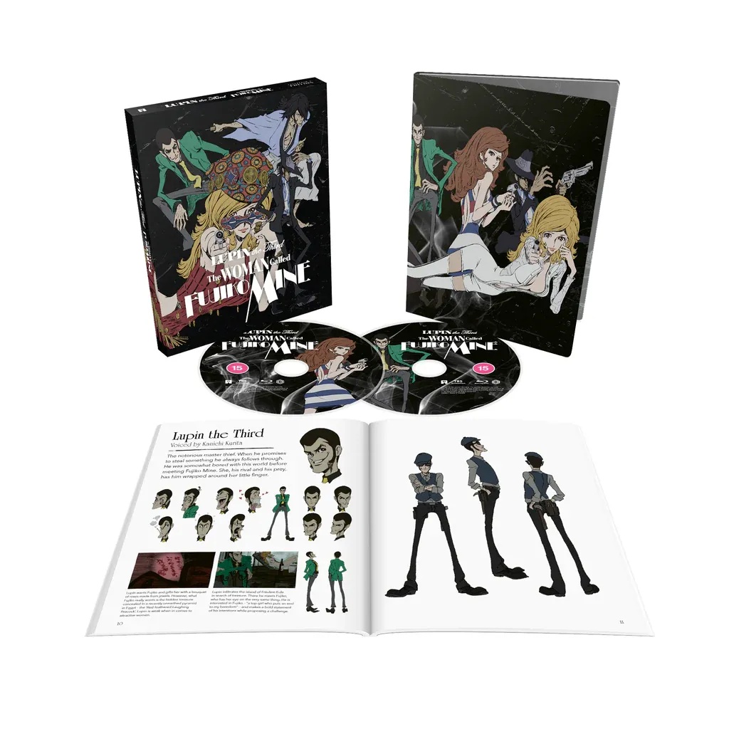 LUPIN III The Woman Called Fujiko Mine Collector's Edition Blu-ray