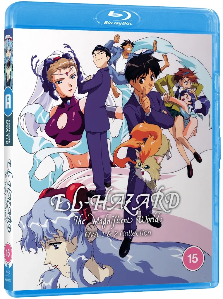 EL HAZARD The Magnificent World OVA 1 + 2 Blu-ray
