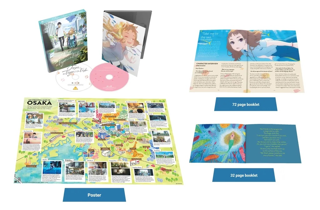 JOSEE, THE TIGER AND THE FISH Collector's Edition Blu-ray/CD Combi
