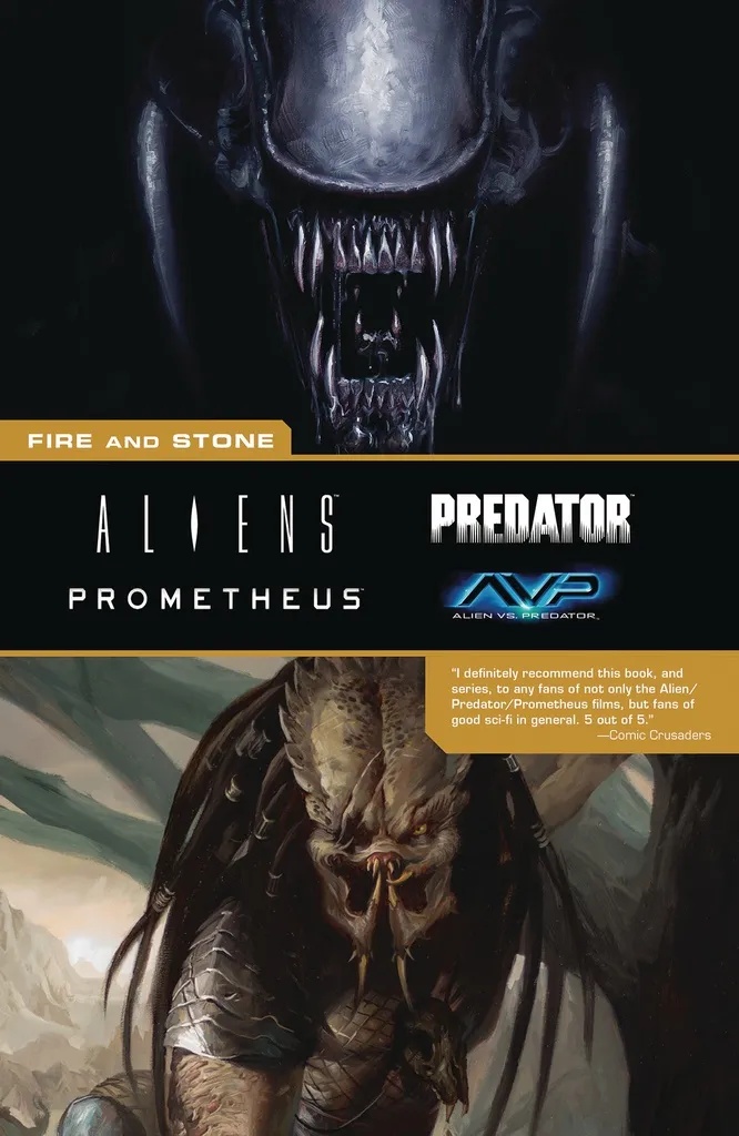 ALIENS PREDATOR PROMETHEUS FIRE AND STONE