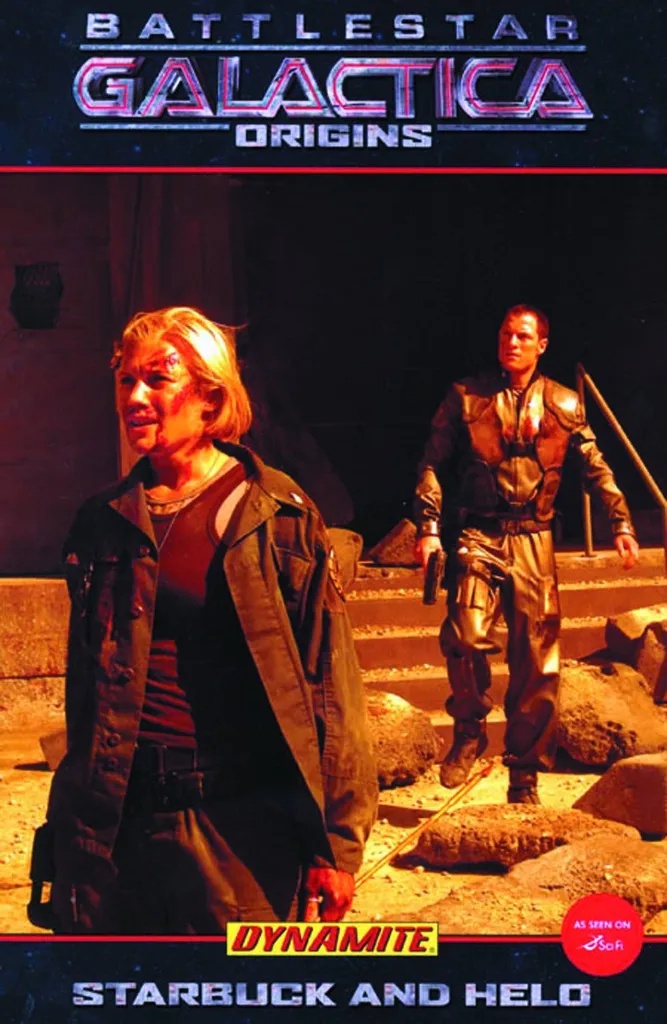 BATTLESTAR GALACTICA ORIGINS STARBUCK & HELO