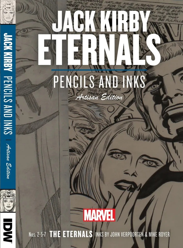 JACK KIRBY ETERNALS PENCILS & INK ARTISTS ED