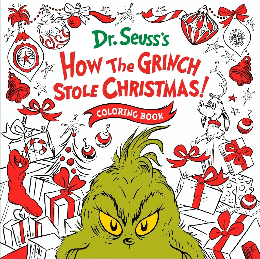 HOW THE GRINCH STOLE CHRISTMAS OFFICIAL COLORING BOOK