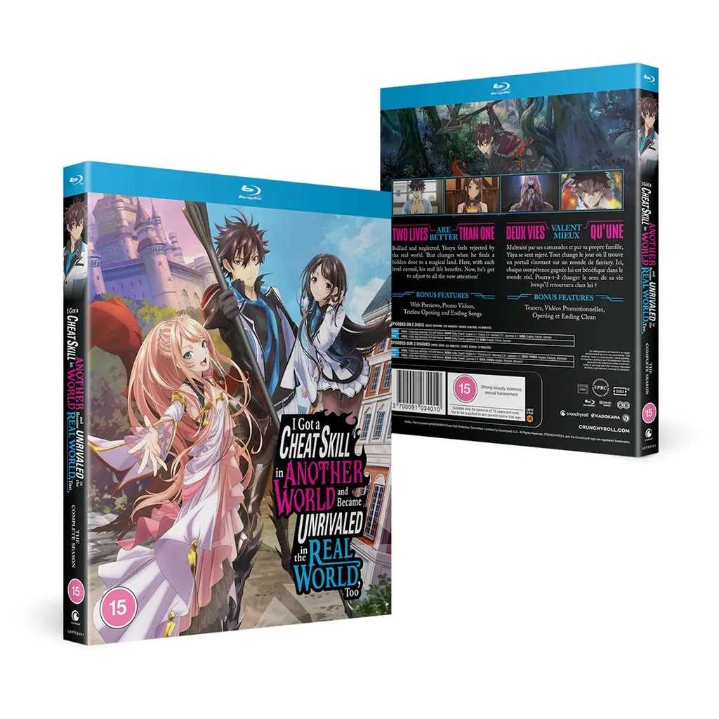 I GOT A CHEAT SKILL IN ANOTHER WORLD AND BECAME UNRIVALED IN THE REAL WORLD Complete Season Blu-ray