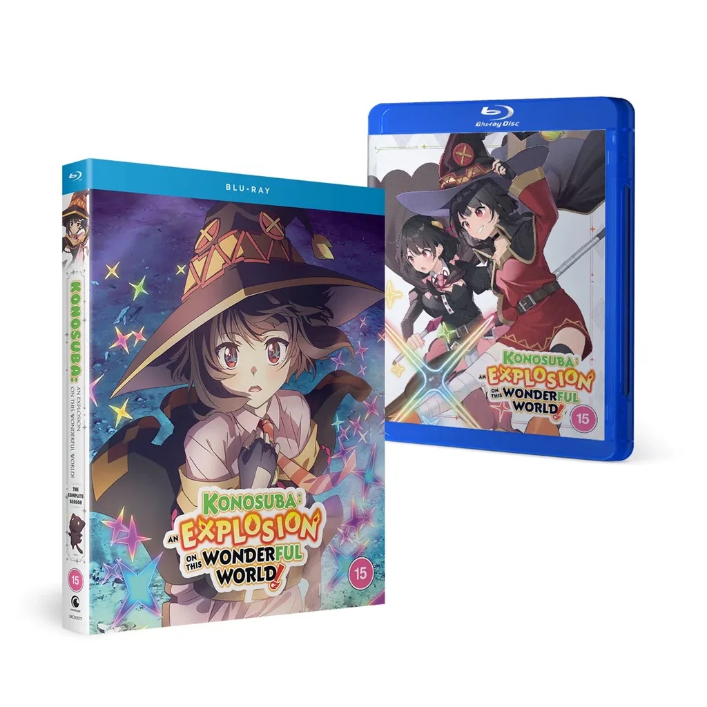 KONOSUBA EXPLOSION ON THIS WONDERFUL WORLD Complete Season Blu-ray