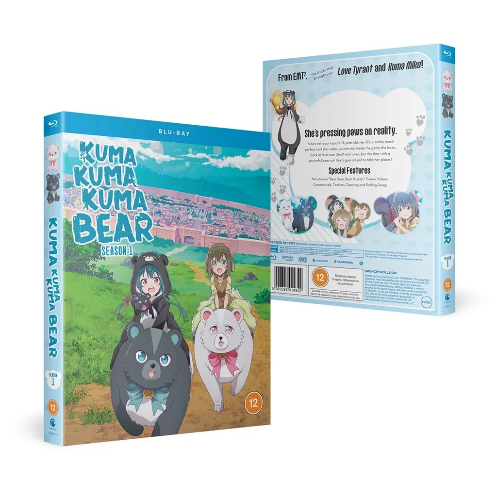 KUMA KUMA KUMA BEAR Season 1 Blu-ray