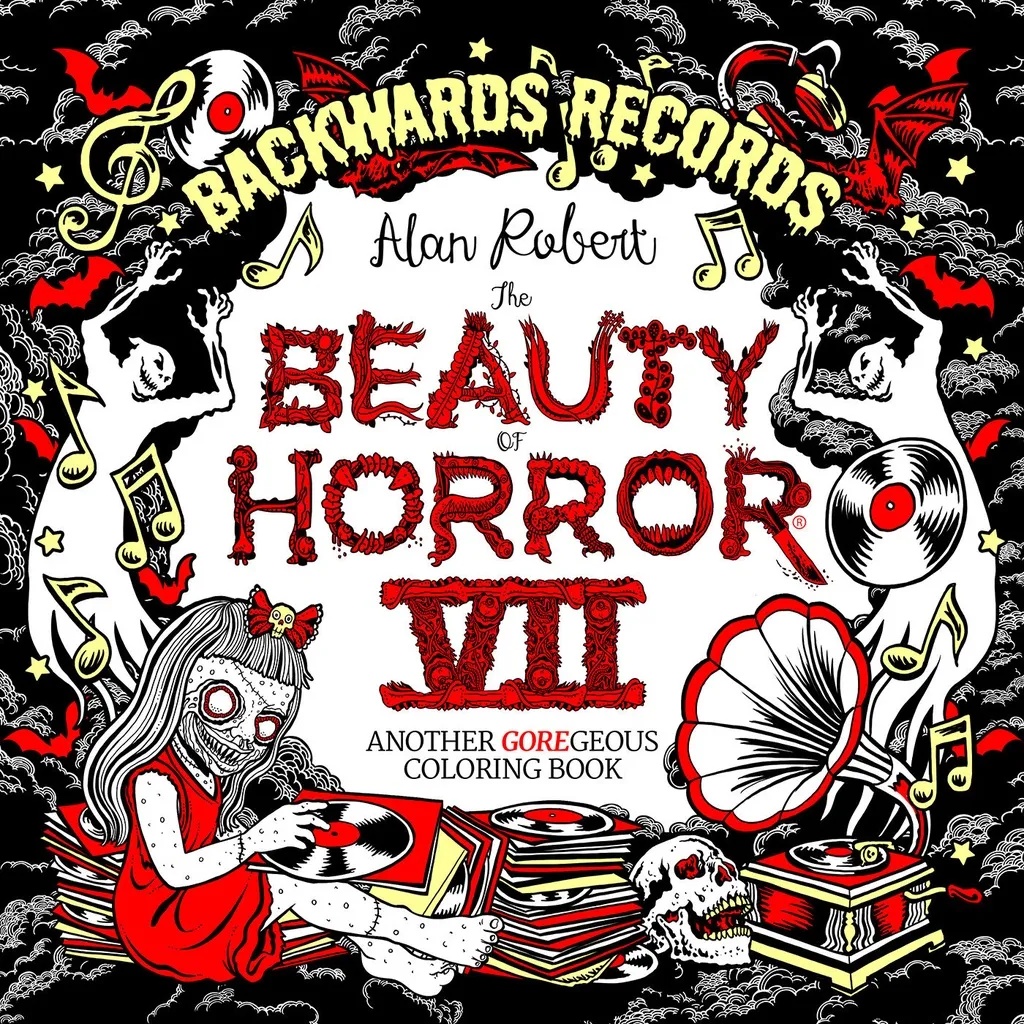 BEAUTY OF HORROR COLORING BOOK 7
