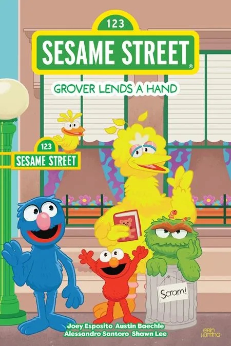 SESAME STREET GROVER LENDS A HAND