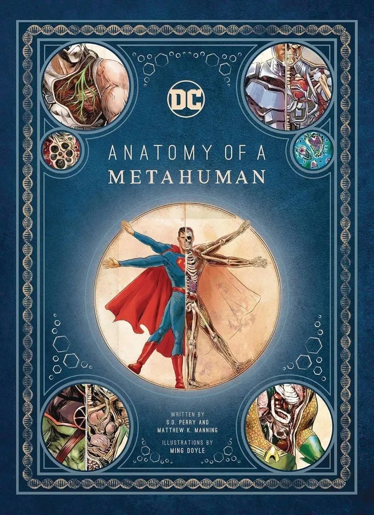 DC COMICS ANATOMY OF METAHUMAN