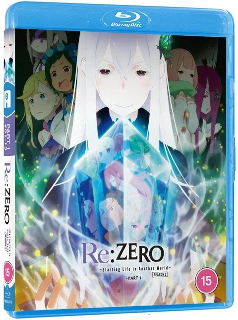 RE ZERO Starting Life in Another World - Season 2 Part 1 Blu-ray