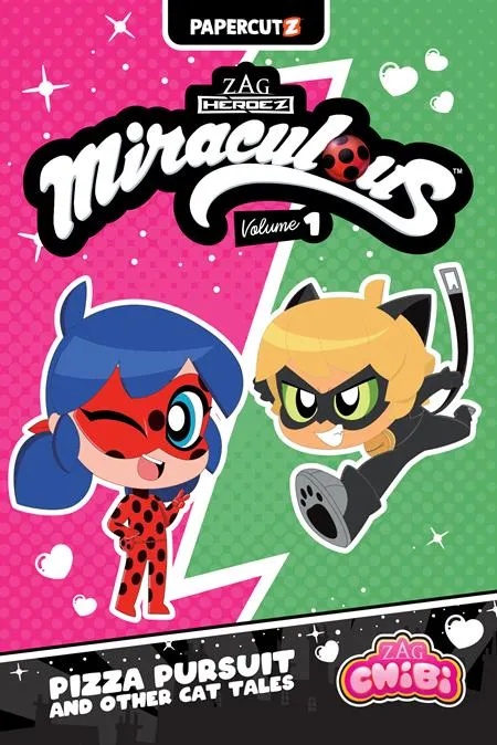 MIRACULOUS LADYBUG CHIBI 1 PIZZA PURSUIT & OTHER CAT TALES