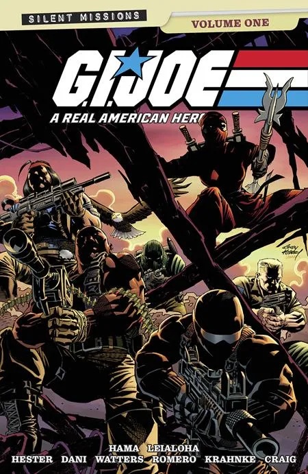 GI JOE A REAL AMERICAN HERO THE SILENT MISSIONS ANDY KUBERT & LAURA MARTIN CVR