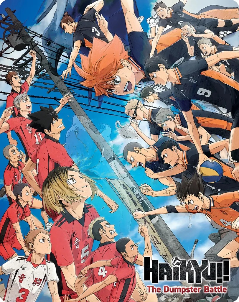 HAIKYU The Movie: The Dumpster Battle Steelbook Blu-ray