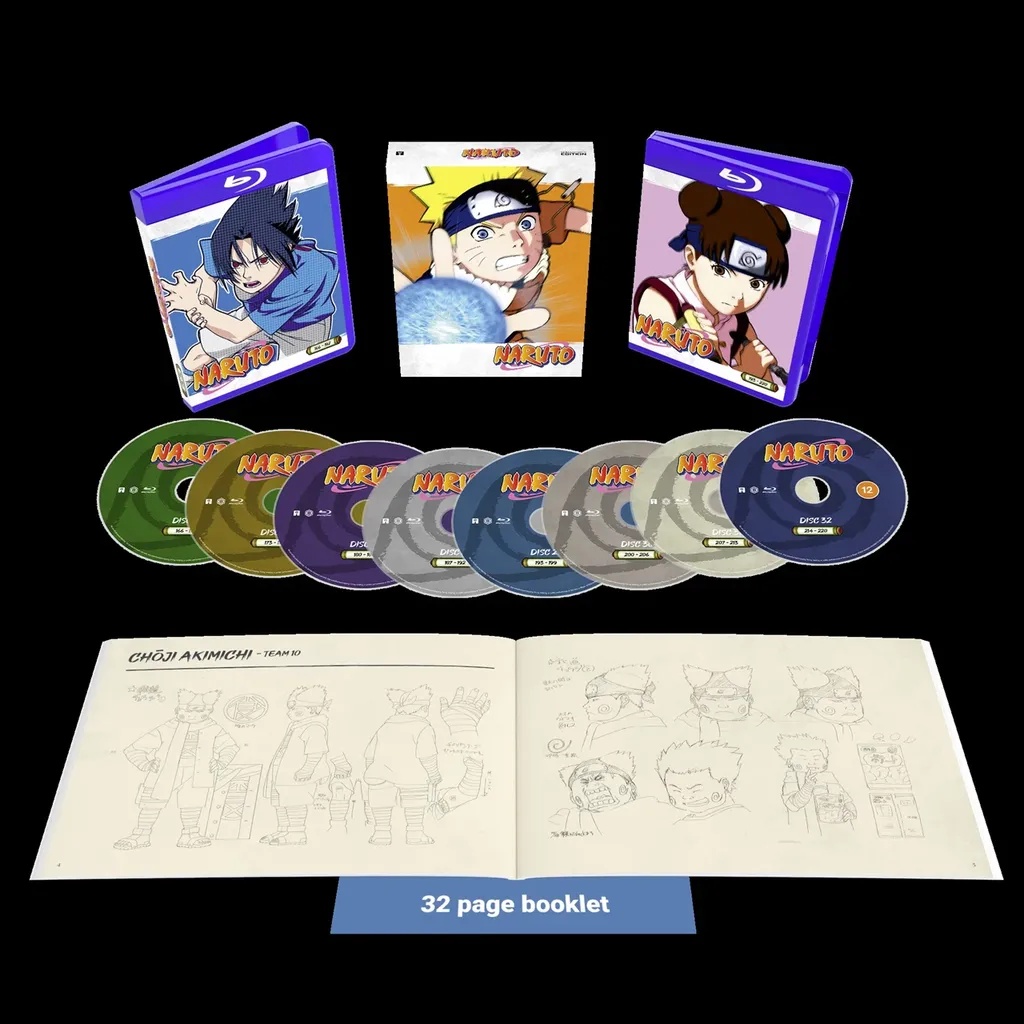 NARUTO Set 4 Collector's Edition Blu-ray
