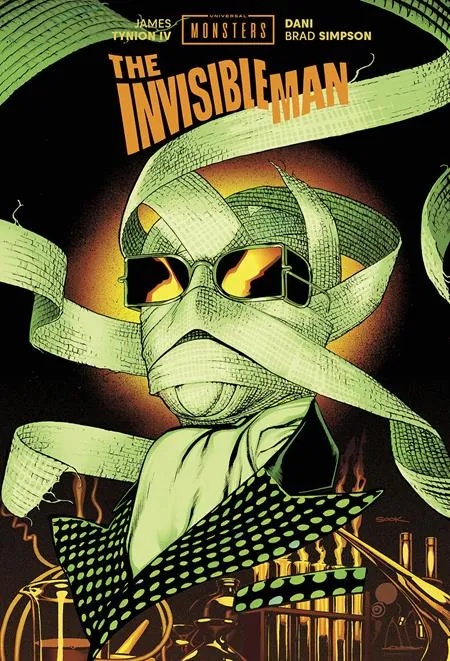 UNIVERSAL MONSTERS THE INVISIBLE MAN DIRECT MARKET EXCLUSIVE RYAN SOOK VAR