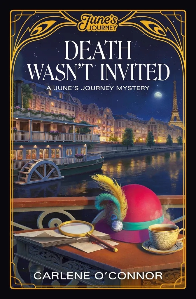 DEATH WASN'T INVITED: A JUNE'S JOURNEY MYSTERY