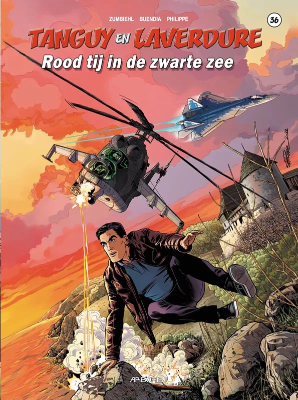 Tanguy en Laverdure 36 Rood tij in de Zwarte Zee