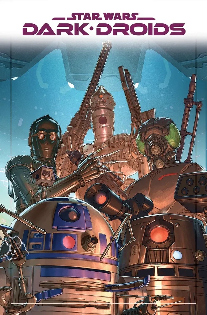 STAR WARS: DARK DROIDS OMNIBUS 1 PETE WOODS COVER [DM ONLY]
