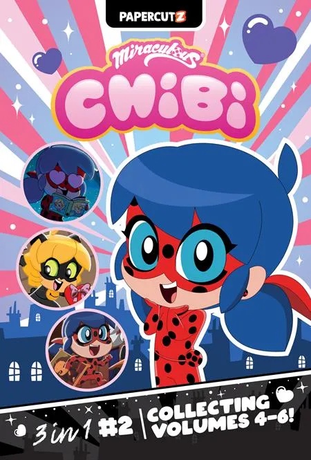 MIRACULOUS LADYBUG CHIBI 3 IN 1 2