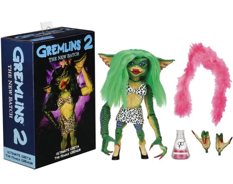 GREMLINS ULTIMATE ACTION FIGURE - GRETA THE FEMALE GREMLIN 15CM
