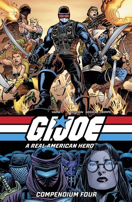 GI JOE A REAL AMERICAN HERO COMPENDIUM 4 ANDY KUBERT & LAURA MARTIN CVR