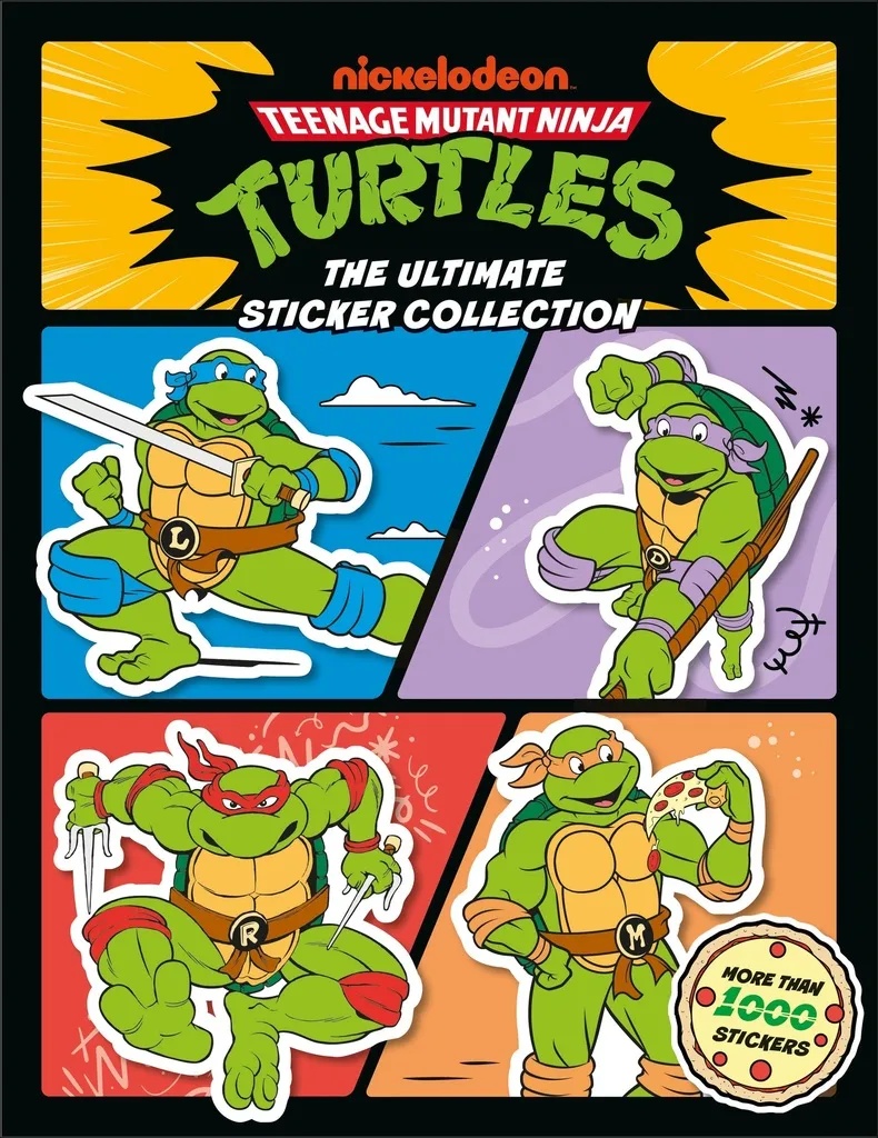 TEENAGE MUTANT NINJA TURTLES ULTIMATE STICKER COLLECTION