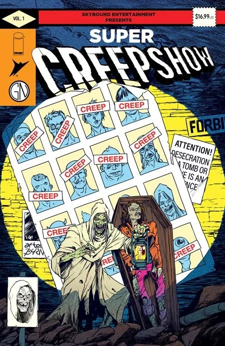 SUPER CREEPSHOW DIRECT MARKET EXCLUSIVE PYE PARR CVR (MR)