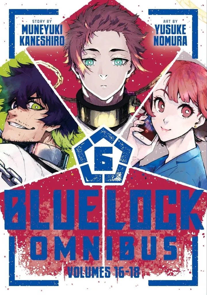 BLUE LOCK OMNIBUS 6 INCLUDES VOLUMES 16-18