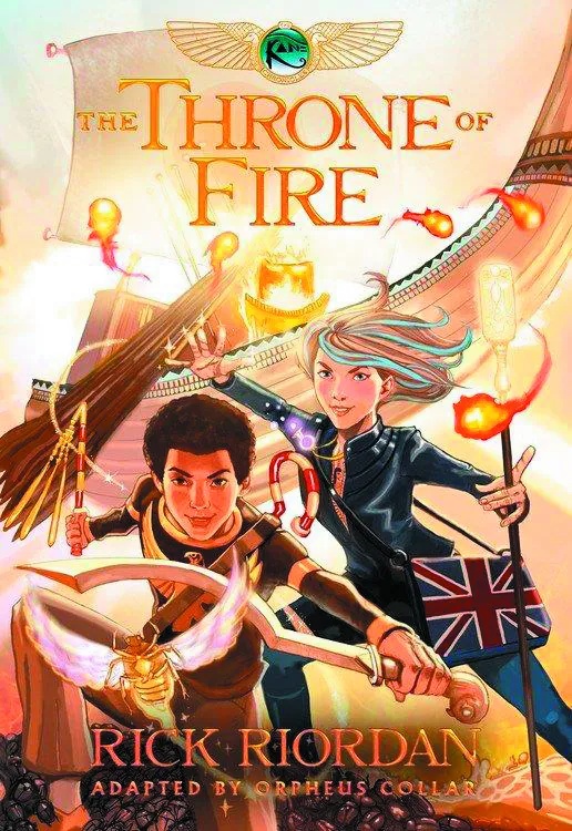 KANE CHRONICLES 2 THRONE OF FIRE
