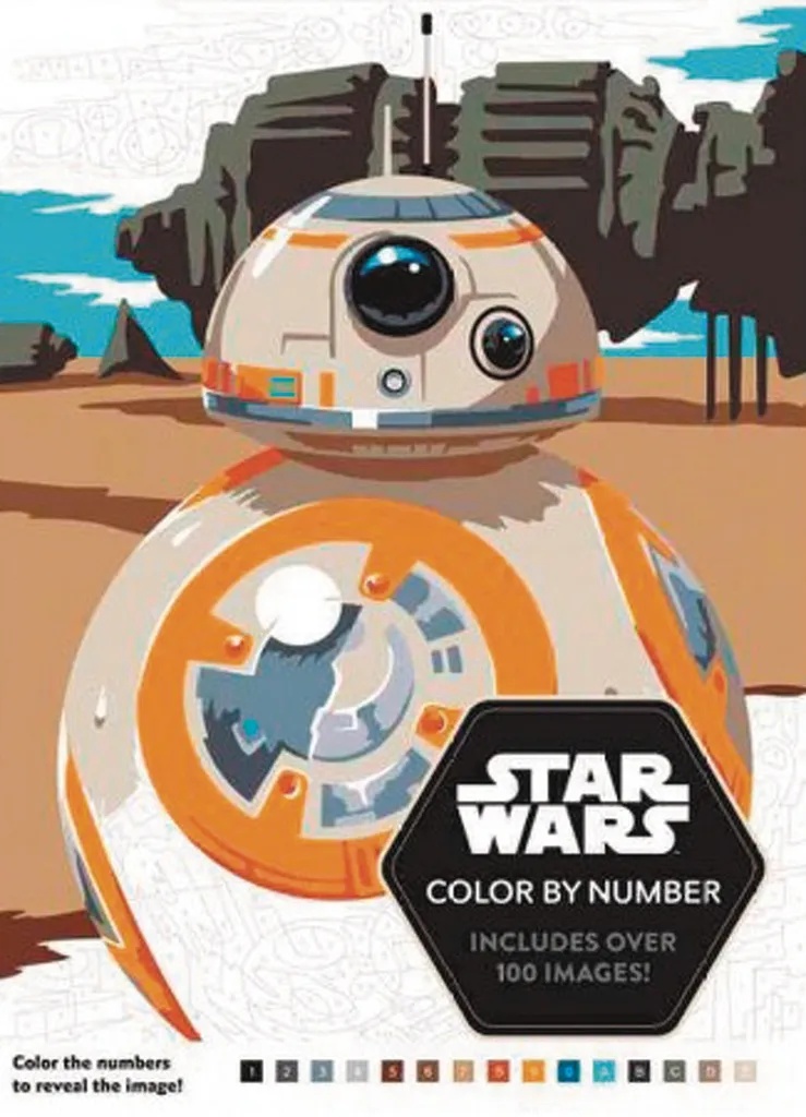 STAR WARS COLOR BY NUMBER