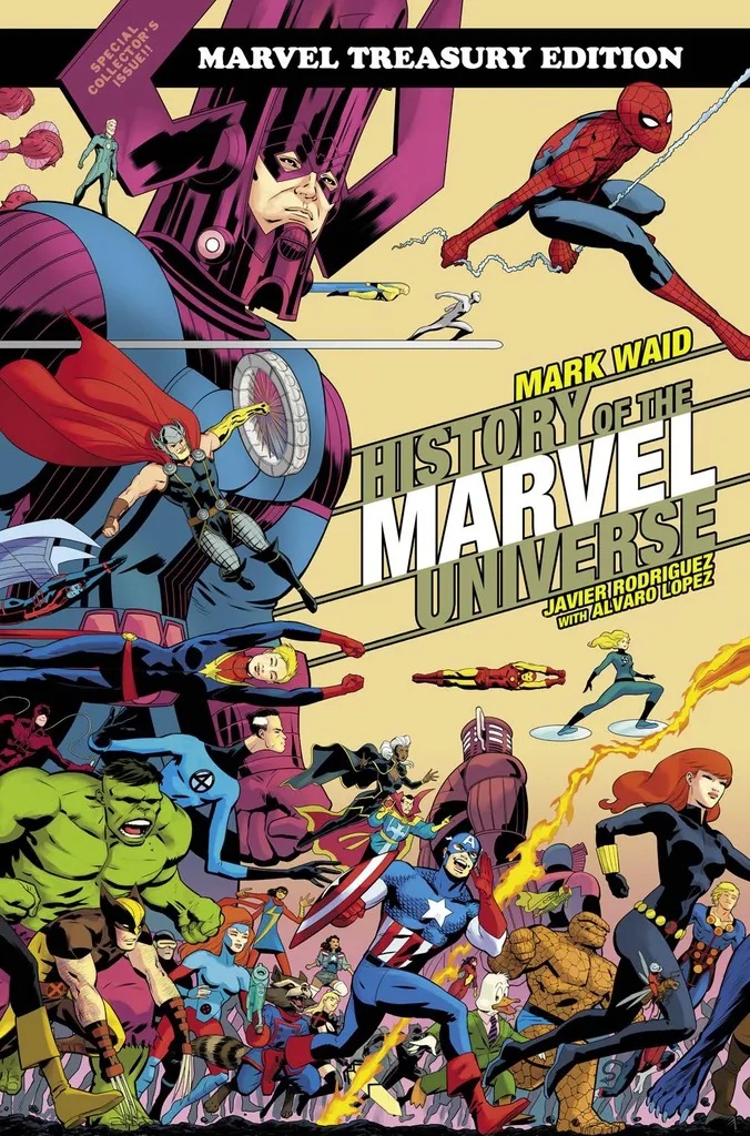 HISTORY OF MARVEL UNIVERSE TREASURY EDITION DM VAR