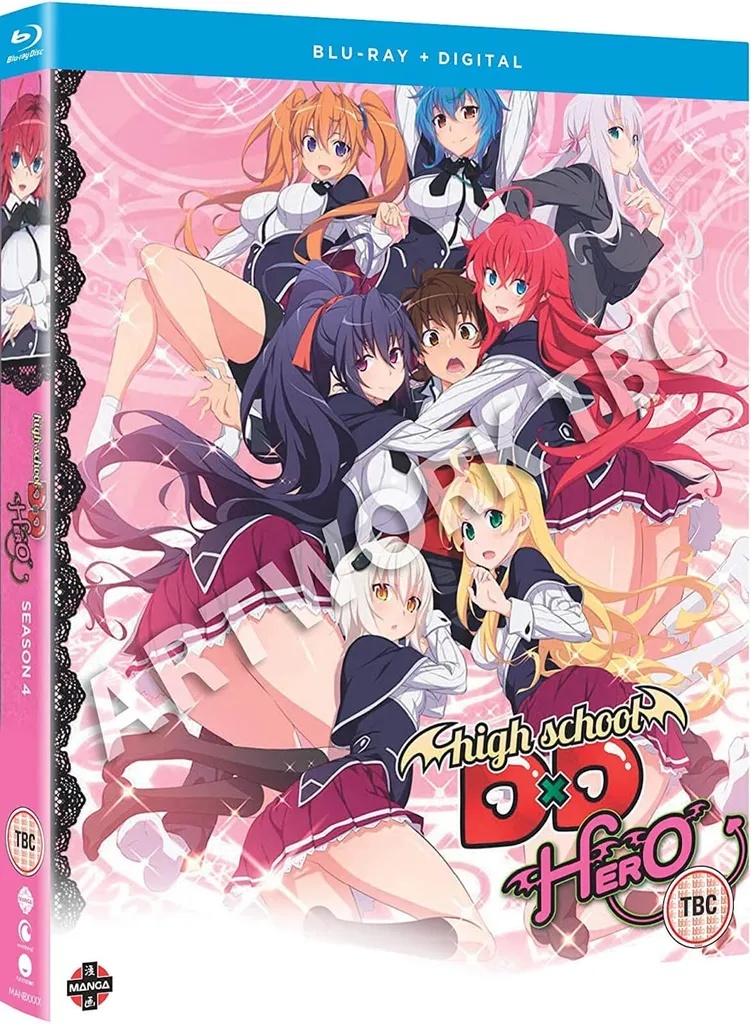 HIGH SCHOOL DXD Hero Season 4 Blu-ray