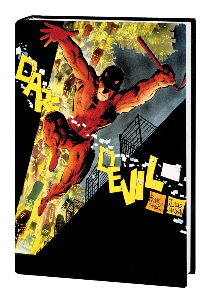 DAREDEVIL BY MILLER JANSON OMNIBUS POSTER CVR
