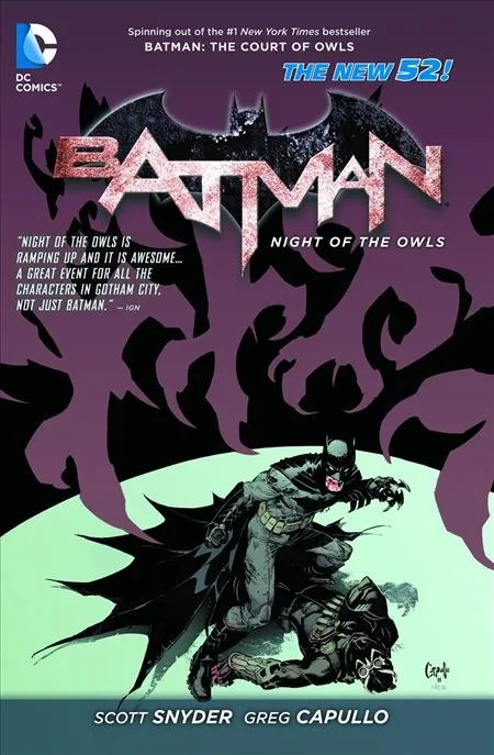 BATMAN NIGHT OF THE OWLS (N52)