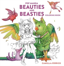 [9781984862273] POP MANGA BEAUTIES & BEASTIES COLORING BOOK