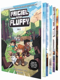 [9781684972234] MINECRAFT MISADV OF FRIGIEL & FLUFFY VOL 1-5 BOX SET