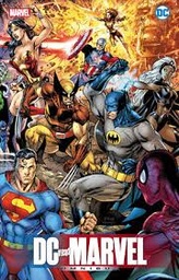 [9781779528827] DC VERSUS MARVEL OMNIBUS DIRECT MARKET EXCLUSIVE JIM LEE & SCOTT WILLIAMS WRAPAROUND VAR