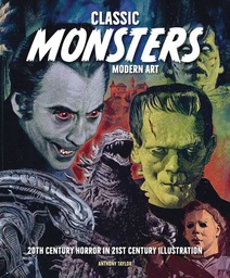[9798886637366] CLASSIC MONSTERS MODERN ART