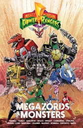 [9798892158459] MIGHTY MORPHIN POWER RANGERS MEGAZORDS & MONSTERS