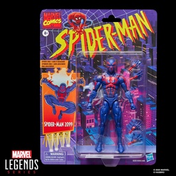 [5010996355874] SPIDER-MAN MARVEL LEGENDS RETRO ACTION FIGURE SPIDER-MAN 2099 15 CM