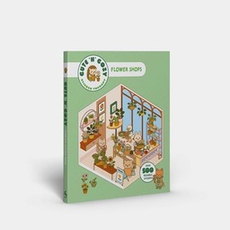 [9781837761425] CUTE N COZY STICKER THERAPY FLOWER SHOP