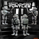 Teenage Mutant Ninja Turtles REACTION - WV9 - RAPHAEL COMIC GREYSCALE ART FIGURE