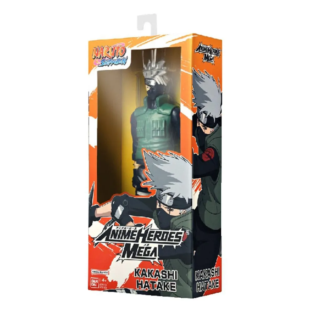 NARUTO SHIPPUDEN ANIME HEROES MEGA - KAKASHI HATAKE 30CM