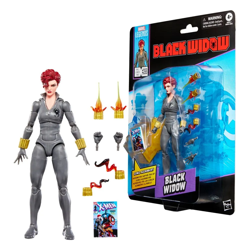 BLACK WIDOW MARVEL LEGENDS ACTION FIGURE BLACK WIDOW 15 CM