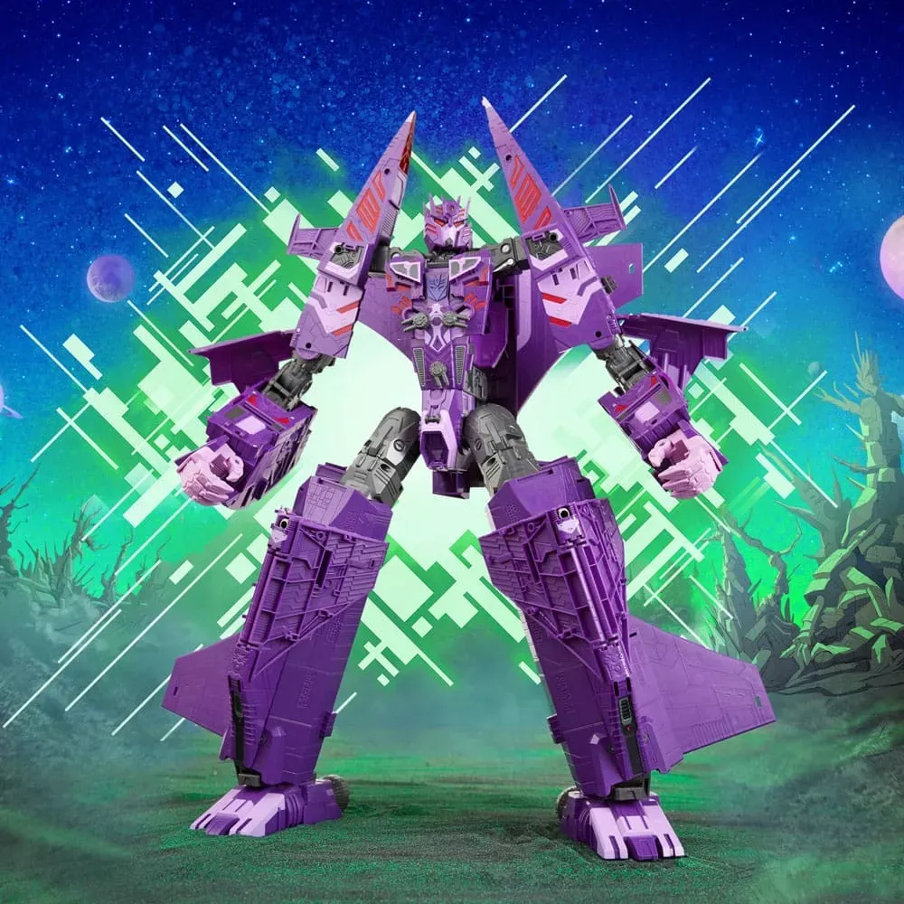 TRANSFORMERS GENERATIONS LEGACY EVOLUTION TITAN CLASS ACTION FIGURE DECEPTICON NEMESIS 60 CM