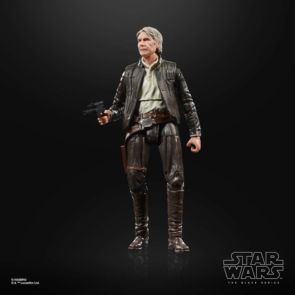 STAR WARS BLACK ARCHIVES 6 INCH HAN SOLO ACTION FIGURE