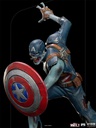 WHAT IF? Marvel Zombie Captain America 1:10 Scale Statue