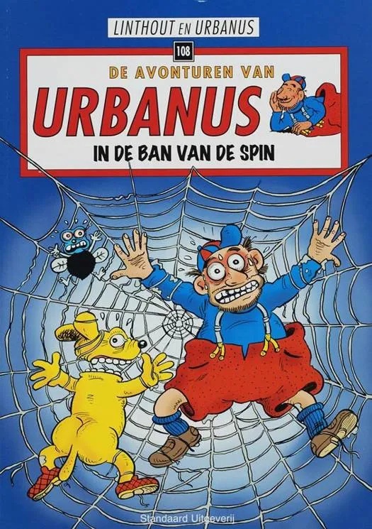 Urbanus 108 In de ban van de spin